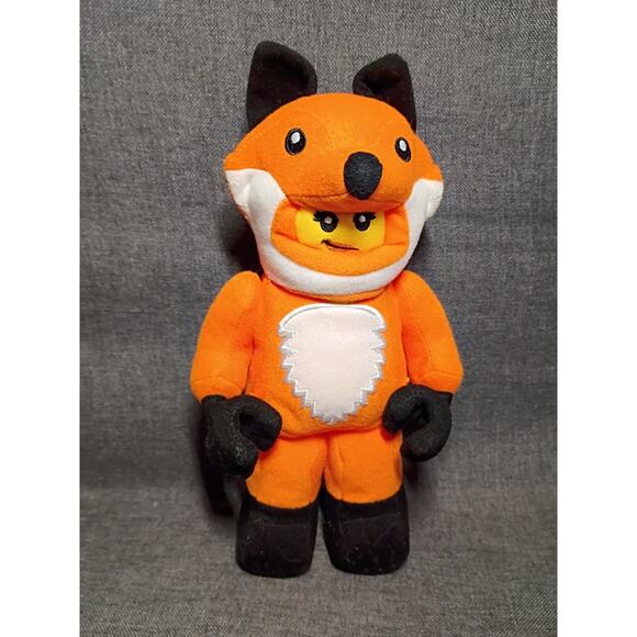 LEGO Minifigure Fox Costume Girl 9 Inch Plush Character - Picture 1 of 3